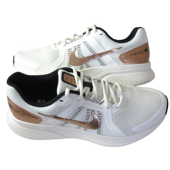 Nike Women's Run Swift 2 Sail Black Metallic Copper running Shoes Sizes NIB - Picture 2 of 6